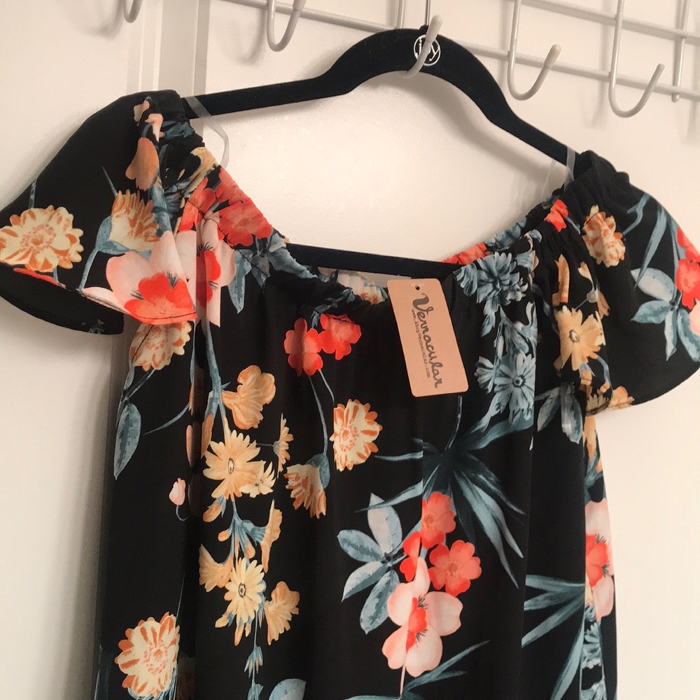 Off the shoulder dress